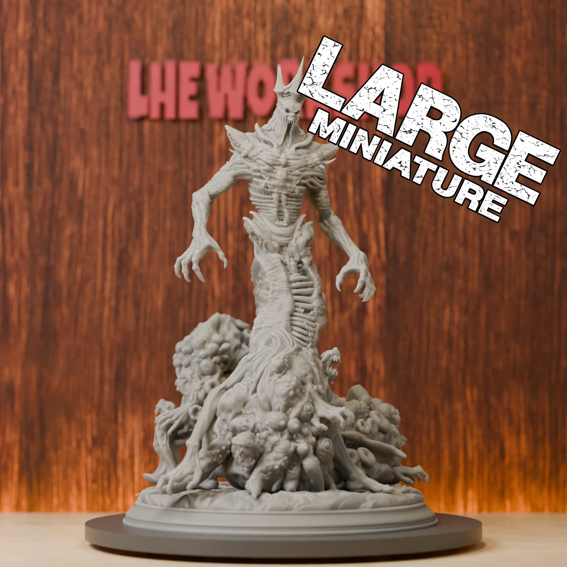 Twisted Flesh Undead Monster BOSS | Large Miniatures | 28mm-38mm | Resin 3D Printed DND Pathfinder Mini | Unpainted Grey
Twisted Flesh Undead Monster BOSS | Large Miniatures | 28mm-38mm | Resin 3D Printed DND Pathfinder Mini | Unpainted Grey