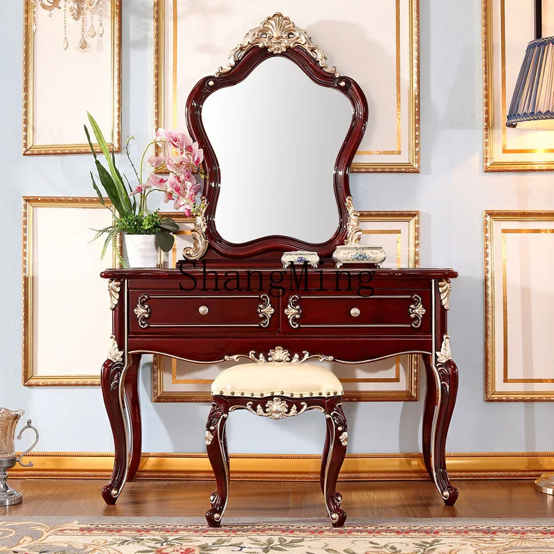 ZYY household bedroom princess solid wood with makeup stool small apartment makeup table makeup cabinet
ZYY household bedroom princess solid wood with makeup stool small apartment makeup table makeup cabinet