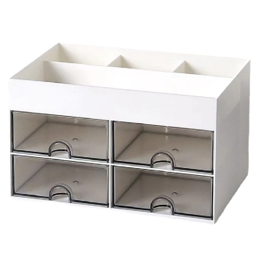 Desk Organizer Storage Box White PP Material Stationery Multi-Function Drawers Plastic Tabletop Unit Efficient Practical Storage
Desk Organizer Storage Box White PP Material Stationery Multi-Function Drawers Plastic Tabletop Unit Efficient Practical Storage