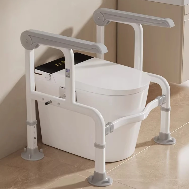 Регулируемая высота опоры для унитаза для пожилых людей, предохранительные направляющие для унитаза, нагрузка 150 кг, защитная рама для ванной комнаты для поручней для унитаза для инвалидов
Регулируемая высота опоры для унитаза для пожилых людей, предохранительные направляющие для унитаза, нагрузка 150 кг, защитная рама для ванной комнаты для поручней для унитаза для инвалидов