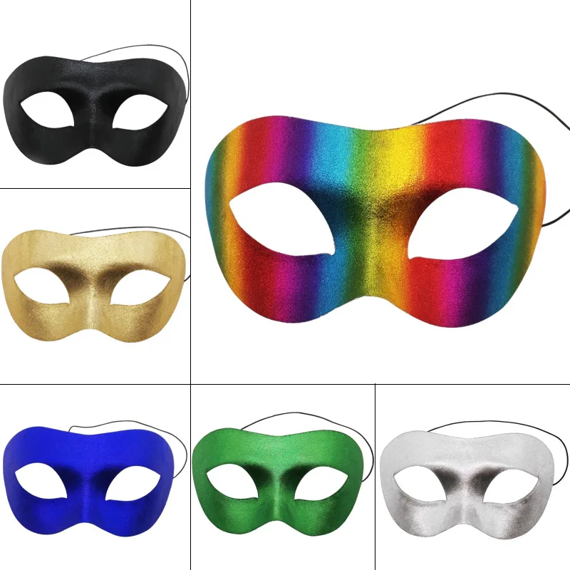 Solid Color PVC Material Half Face Masks Halloween Masquerade Party Dance Costume Sexy Men's Zorro Mask
Solid Color PVC Material Half Face Masks Halloween Masquerade Party Dance Costume Sexy Men's Zorro Mask