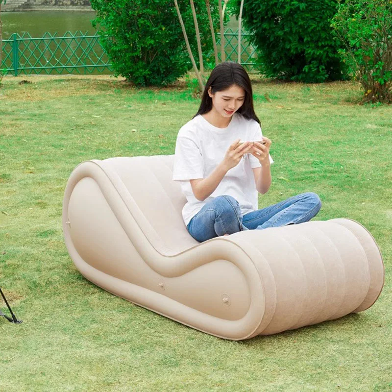 Curved Floor Inflatable Sofa Modern Luxury Outdoor Single Comfortable Inflatable Sofa Relaxing Muebles Entrance Hall Furniture
Curved Floor Inflatable Sofa Modern Luxury Outdoor Single Comfortable Inflatable Sofa Relaxing Muebles Entrance Hall Furniture