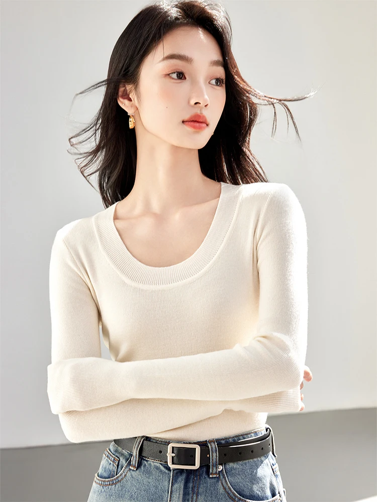 Round Neck Sweater For Women Stylish Slimming Long Sleeve Knitted Top Autumn/Winter New Casual Pullover Top
Round Neck Sweater For Women Stylish Slimming Long Sleeve Knitted Top Autumn/Winter New Casual Pullover Top