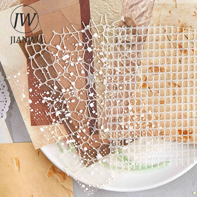 JIANWU Romantic Paper Texture Series Vintage Lace Hollow Landscape Material Collage Material Creative Junk Journal Stationery
JIANWU Romantic Paper Texture Series Vintage Lace Hollow Landscape Material Collage Material Creative Junk Journal Stationery
