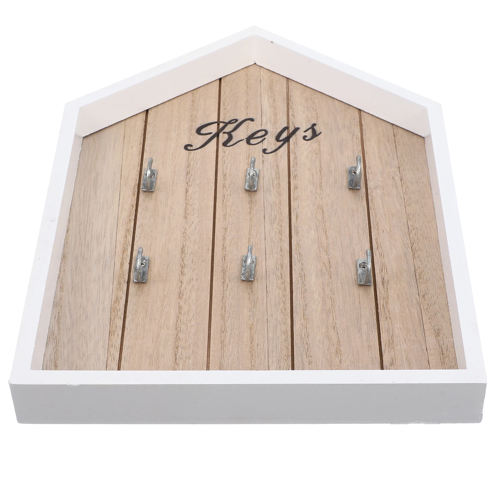 1pc Wooden Key Storage Box White Upgrade Wall Mount Key Rack Home Decor Farmhouse Style Keys Holder Keychain Organizer
1pc Wooden Key Storage Box White Upgrade Wall Mount Key Rack Home Decor Farmhouse Style Keys Holder Keychain Organizer