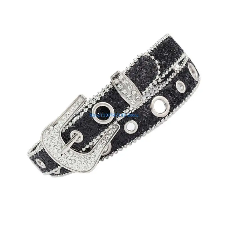 P88B Nightclub Waist Belt Shinning Full Sequins Belt for Woman Men Jeans Formal Dress
P88B Nightclub Waist Belt Shinning Full Sequins Belt for Woman Men Jeans Formal Dress