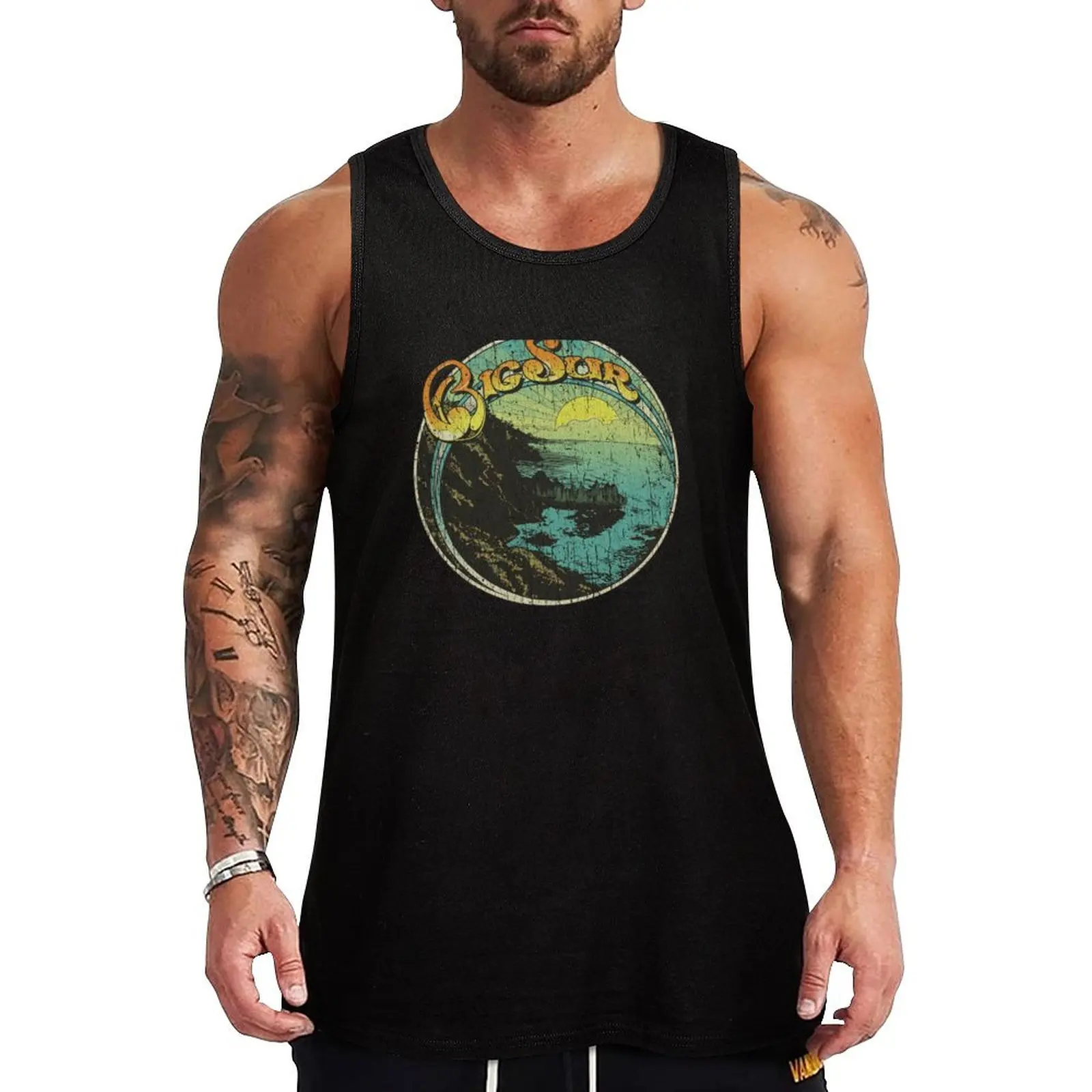 Big Sur 1976 Tank Top Men sleeveless tee sleeveless Men's t-shirts sleeveless shirt man clothes for men
Big Sur 1976 Tank Top Men sleeveless tee sleeveless Men's t-shirts sleeveless shirt man clothes for men