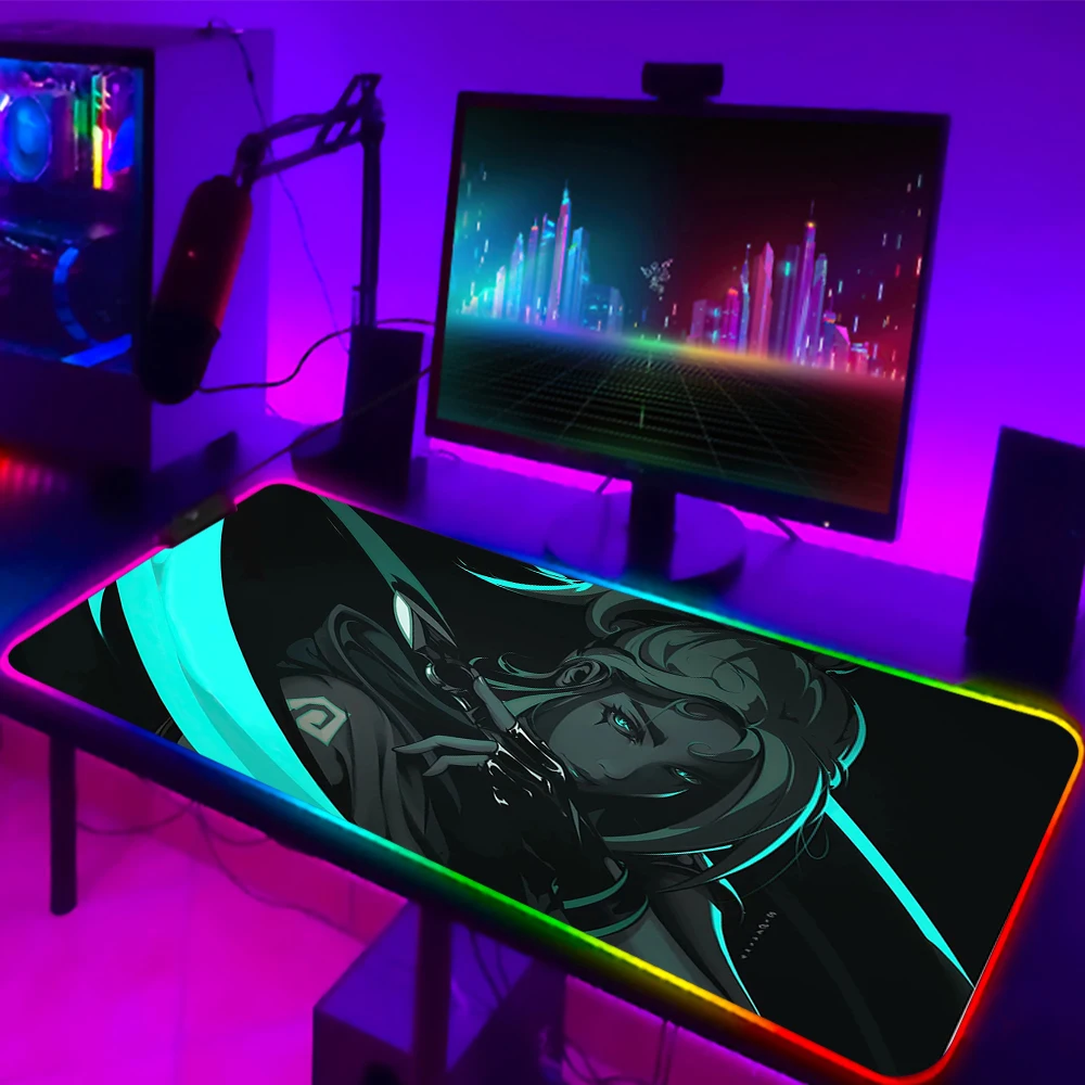 RGB Valorant коврик для ноутбука, черная мышь, игровой коврик для мыши, большой коврик для клавиатуры ПК для компьютера, коврик для мыши, Настольный коврик Valorant
RGB Valorant коврик для ноутбука, черная мышь, игровой коврик для мыши, большой коврик для клавиатуры ПК для компьютера, коврик для мыши, Настольный коврик Valorant