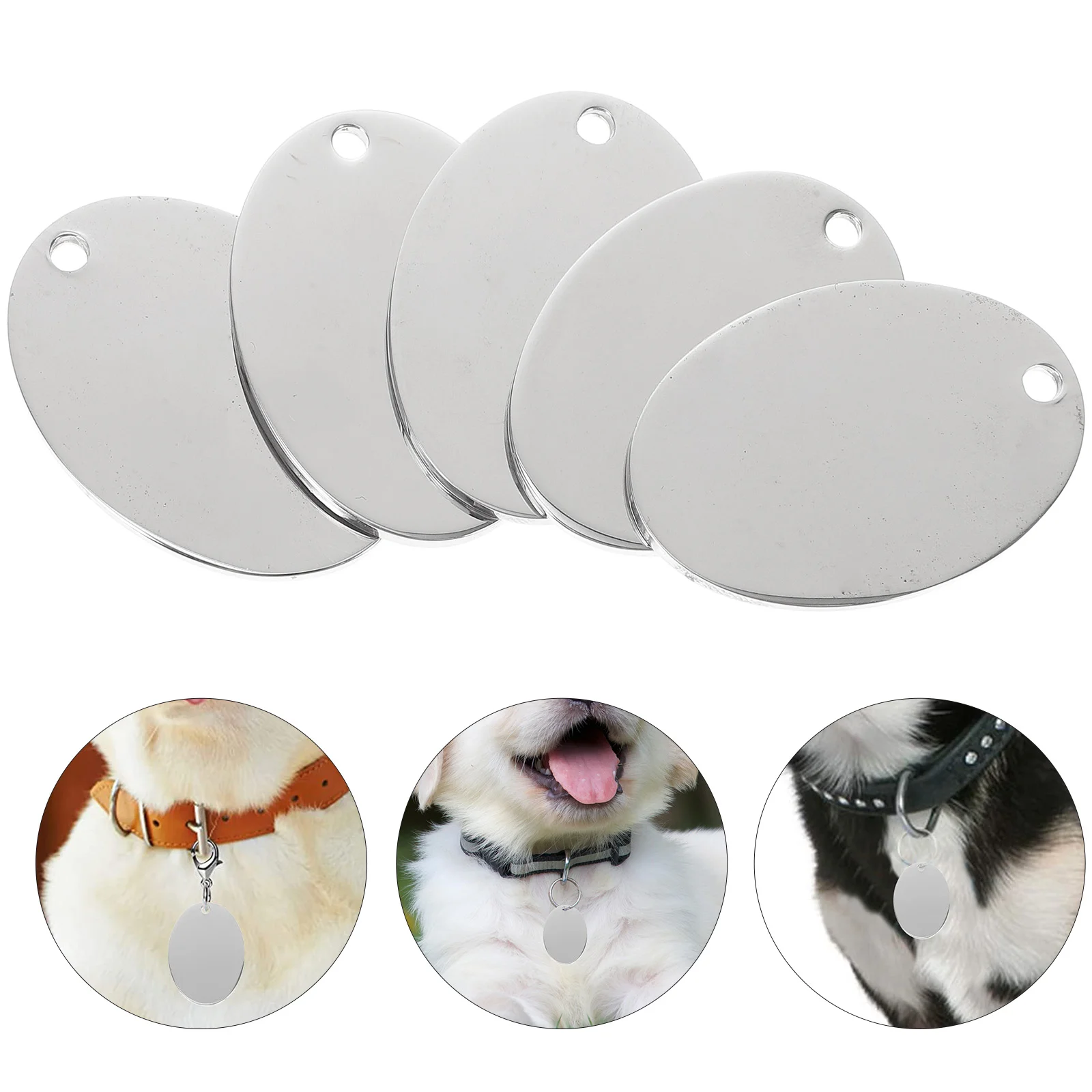 Metal Dog Tag for Collar Identification Tags Cute Puppy Name Blank Personalized Small Dogs Pet 
Metal Dog Tag for Collar Identification Tags Cute Puppy Name Blank Personalized Small Dogs Pet