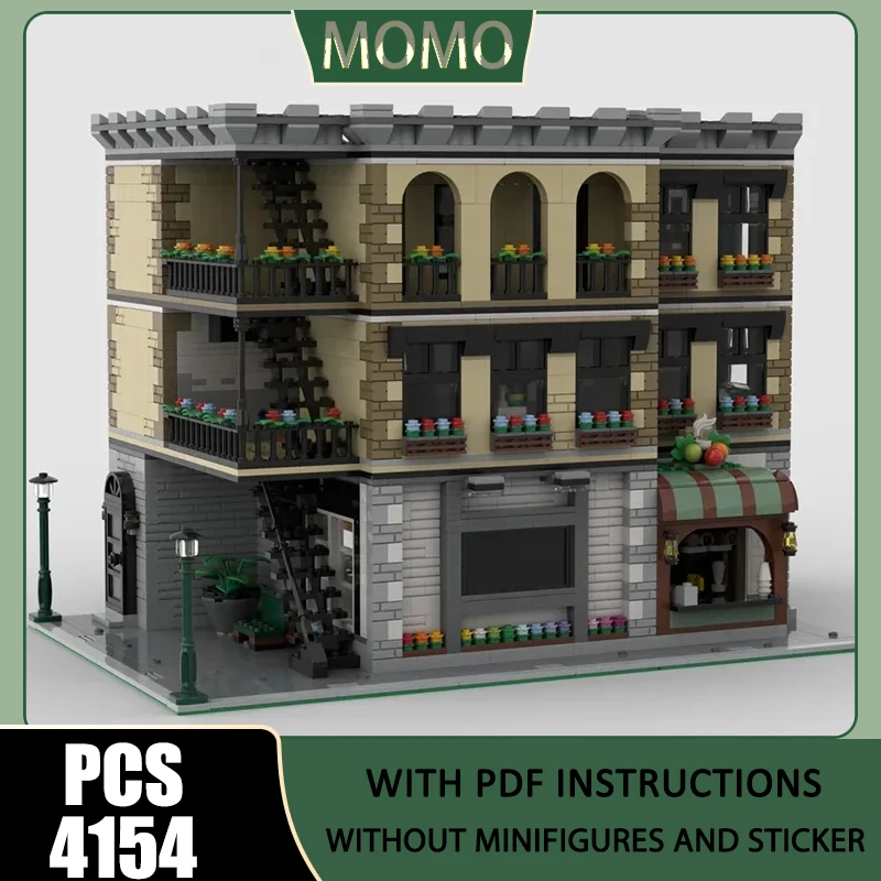 City Street View Model Moc Building Blocks Sitcom Suite Model Technology Brick DIY Assembly Construction Holiday Famous Set Toys
City Street View Model Moc Building Blocks Sitcom Suite Model Technology Brick DIY Assembly Construction Holiday Famous Set Toys