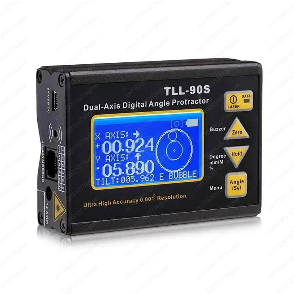 TLL-90S Biaxial Level High Precision Angle Meter 0.005 Degree Laser Digital Display Inclinometer Gyroscope
TLL-90S Biaxial Level High Precision Angle Meter 0.005 Degree Laser Digital Display Inclinometer Gyroscope