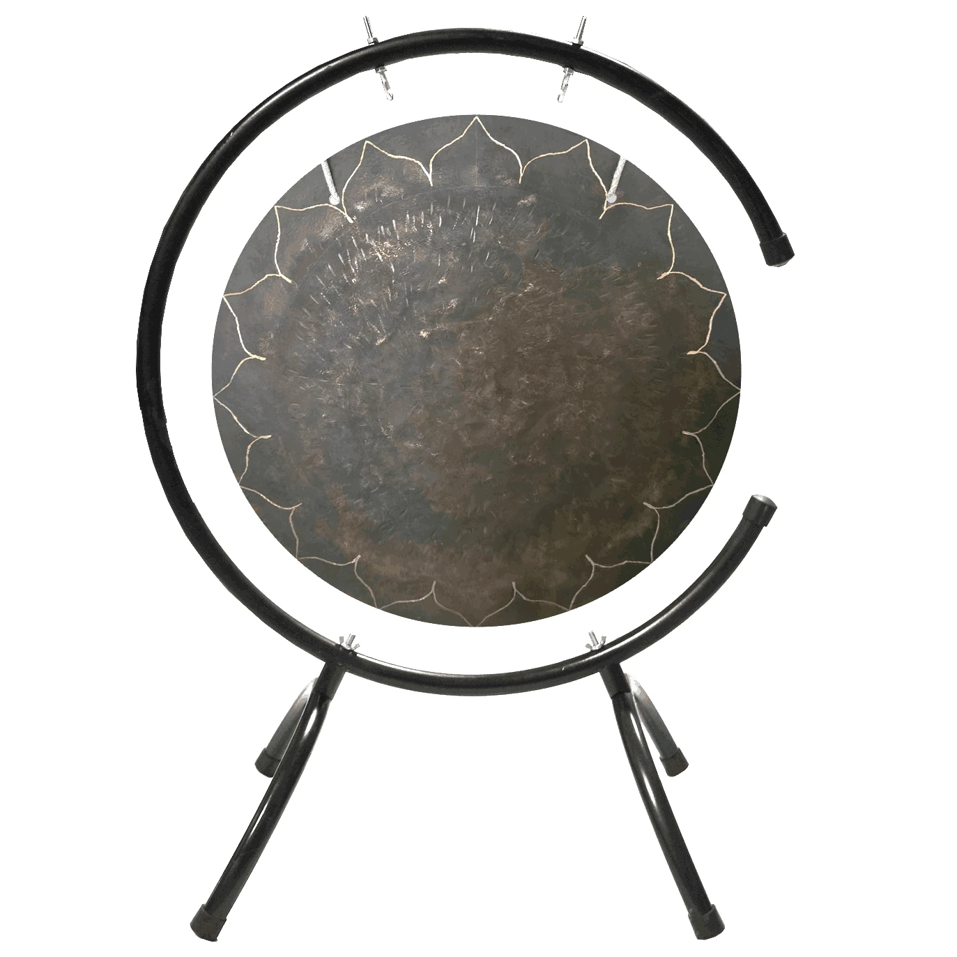 22 inch 55CM Anicent Lotus Wind Gong with Gong Stand
22 inch 55CM Anicent Lotus Wind Gong with Gong Stand