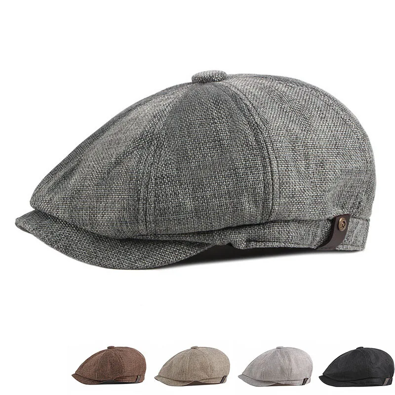 Retro Newsboy Caps Men British Painters Hats Autumn Winter Berets Herringbone Grid with Red Line Flat Cap Hip Hop Berets
Retro Newsboy Caps Men British Painters Hats Autumn Winter Berets Herringbone Grid with Red Line Flat Cap Hip Hop Berets