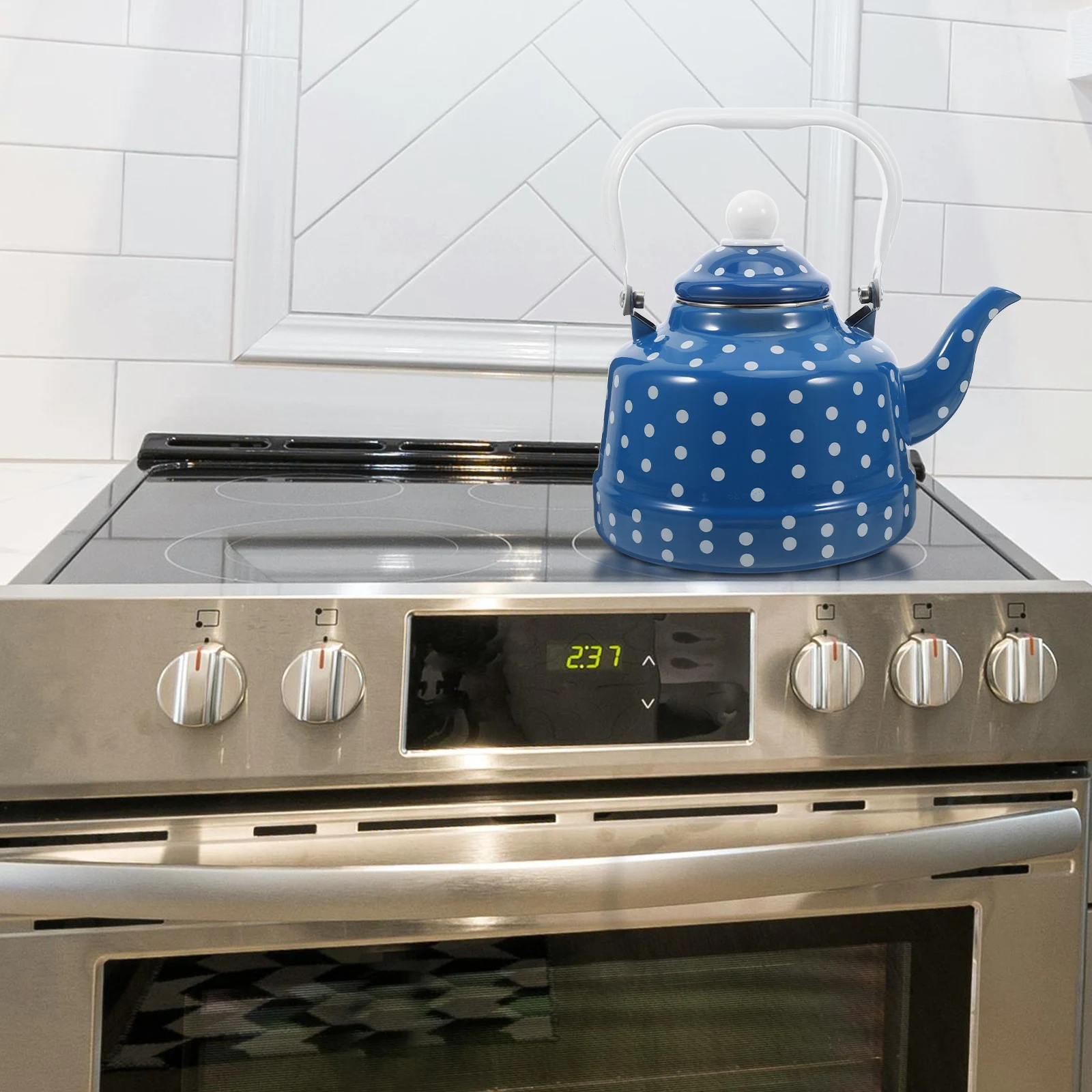 Enameled Kettle Adorable Teapot Stainless Steel Water Boiling Pot Heating Kettle Large Capacity Fast Boiling Safe for Family
Enameled Kettle Adorable Teapot Stainless Steel Water Boiling Pot Heating Kettle Large Capacity Fast Boiling Safe for Family