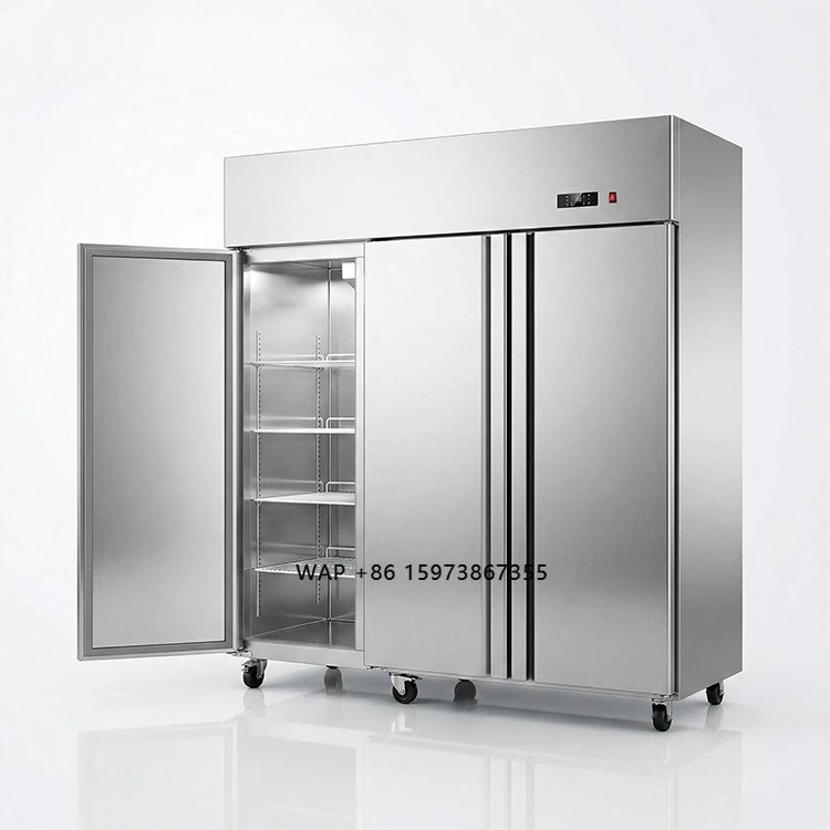 SWENZA 3 Door Upright Commercial Refrigerator Electric Vertical Fridge for Vegetable and Meat
SWENZA 3 Door Upright Commercial Refrigerator Electric Vertical Fridge for Vegetable and Meat