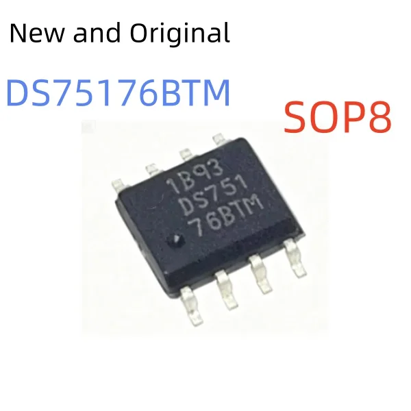 Ds75176Btm Ds75176 Sop8 Multipoint Rs-485/Rs-422 Transceivers
Ds75176Btm Ds75176 Sop8 Multipoint Rs-485/Rs-422 Transceivers