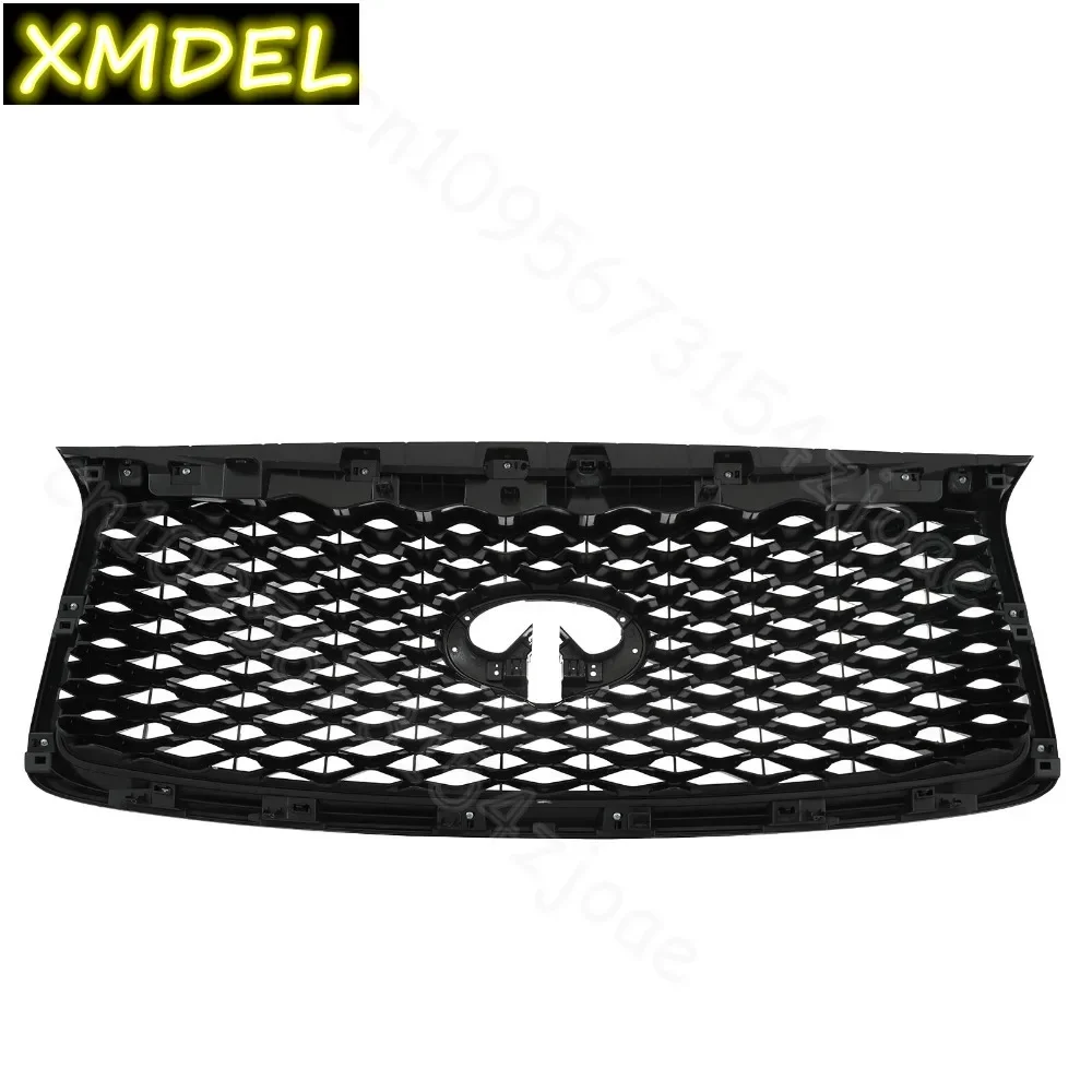 front center grill For 2018 2019 2020 2021 20212 2023 for INFINITI QX80 Front Upper Grille Gloss Black W/ Camera Hole Grill
front center grill For 2018 2019 2020 2021 20212 2023 for INFINITI QX80 Front Upper Grille Gloss Black W/ Camera Hole Grill
