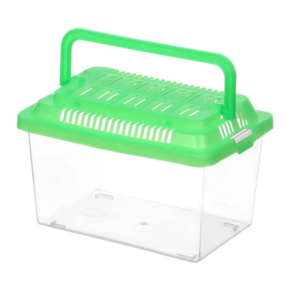Portable 15x9x11CM Plastic Aquarium Handheld Fish Tank Transparent Turtle Box Pet Hamster Transport Cage Reptile for Pets
Portable 15x9x11CM Plastic Aquarium Handheld Fish Tank Transparent Turtle Box Pet Hamster Transport Cage Reptile for Pets