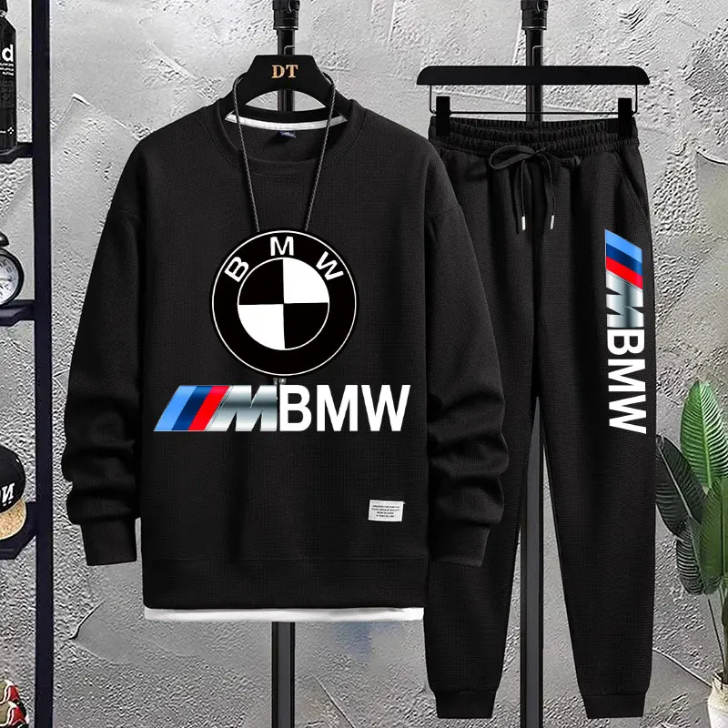 BMW brand men's sports shirt 2-piece set, casual hooded set, outdoor cycling racing suit for the spring and autumn seasons of
BMW brand men's sports shirt 2-piece set, casual hooded set, outdoor cycling racing suit for the spring and autumn seasons of