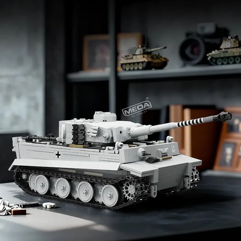 DIY German The King Tiger Heavy Tank Building Block Model WW2 German Tanks Self-assemble Bricks Toys Kits
DIY German The King Tiger Heavy Tank Building Block Model WW2 German Tanks Self-assemble Bricks Toys Kits