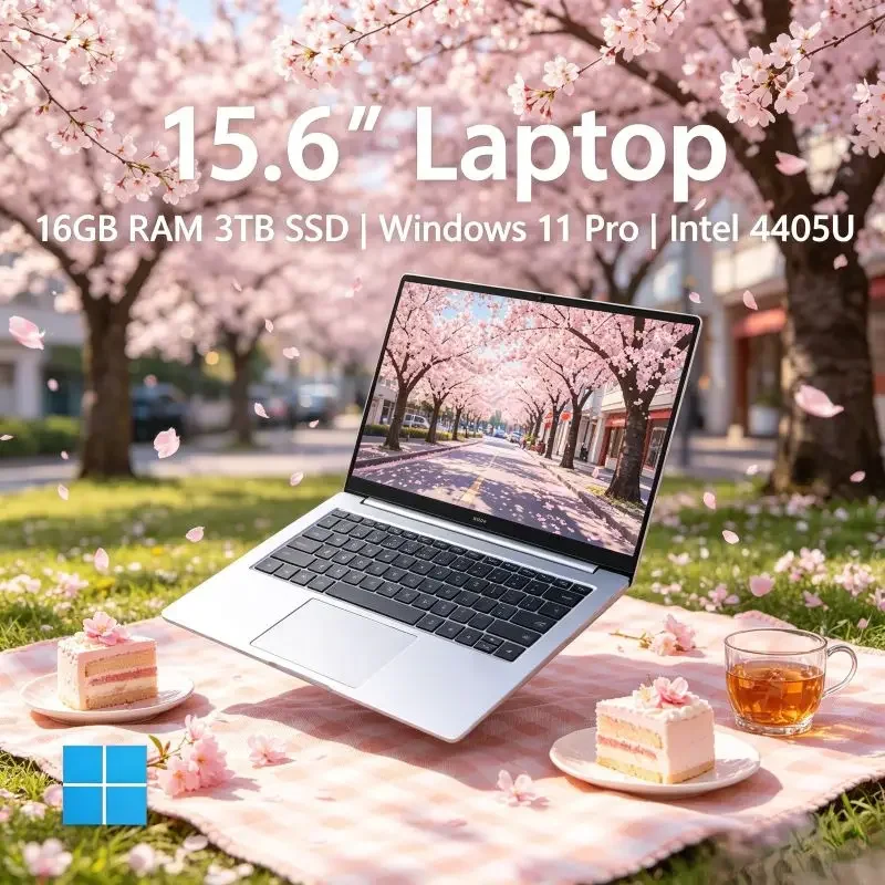 Sleek Laptop, 15.6 Inch 120Hz IPS Display, Intel 4405U, 32GB RAM 2TB, Long-lasting 5000mAh Battery & Stylish Backlit Keyboard
Sleek Laptop, 15.6 Inch 120Hz IPS Display, Intel 4405U, 32GB RAM 2TB, Long-lasting 5000mAh Battery & Stylish Backlit Keyboard