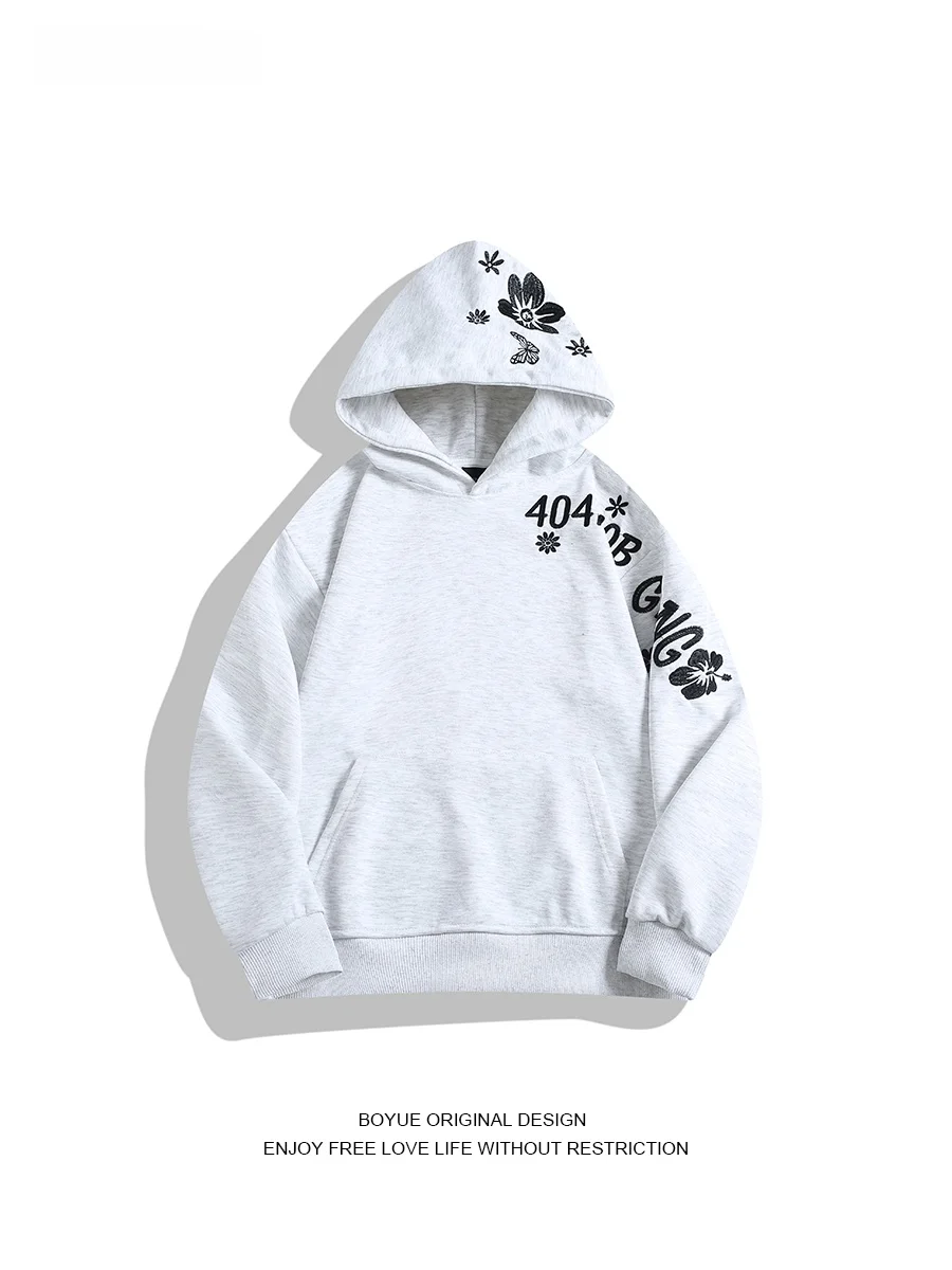 Толстовка с капюшоном Boyue Oversize с вышивкой Street Sle Повседневная верхняя одежда Гонконг Sle Универсальное длинное пальто све
Толстовка с капюшоном Boyue Oversize с вышивкой Street Sle Повседневная верхняя одежда Гонконг Sle Универсальное длинное пальто све