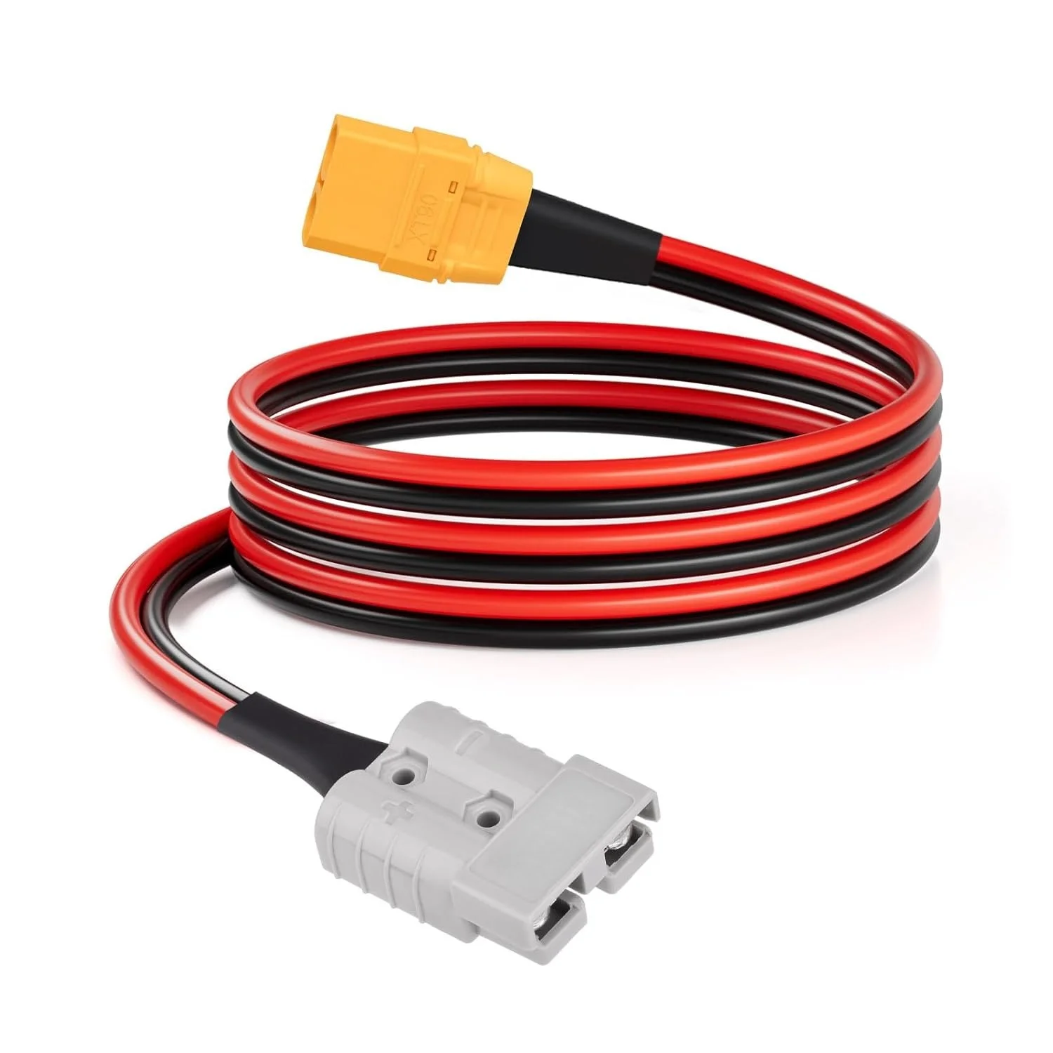NXXQHH Quick connect/disconnect battery to XT90 female head cable 10AWG, suitable for cars, solar panels, portable chargers.
NXXQHH Quick connect/disconnect battery to XT90 female head cable 10AWG, suitable for cars, solar panels, portable chargers.