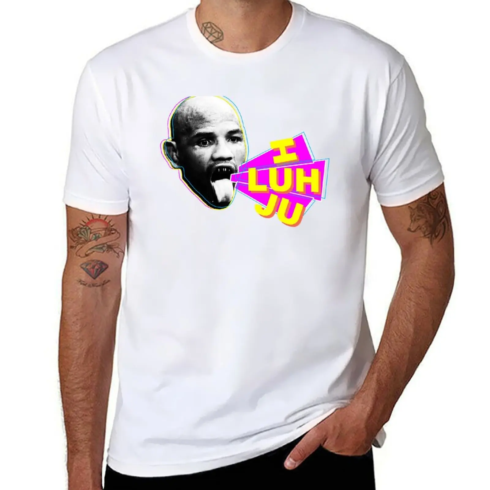Yoel Romero I LUH JU T-Shirt man t shirts for men anime t shirts oversize T-Shirt
Yoel Romero I LUH JU T-Shirt man t shirts for men anime t shirts oversize T-Shirt