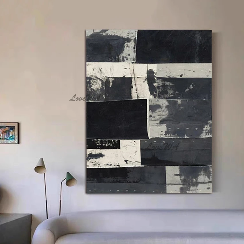 Canvas Design Decoration Abstract, Black And White Art Hand Drawing Picture Modern Wall Paintings, New Arrival, Hot Selling
Canvas Design Decoration Abstract, Black And White Art Hand Drawing Picture Modern Wall Paintings, New Arrival, Hot Selling
