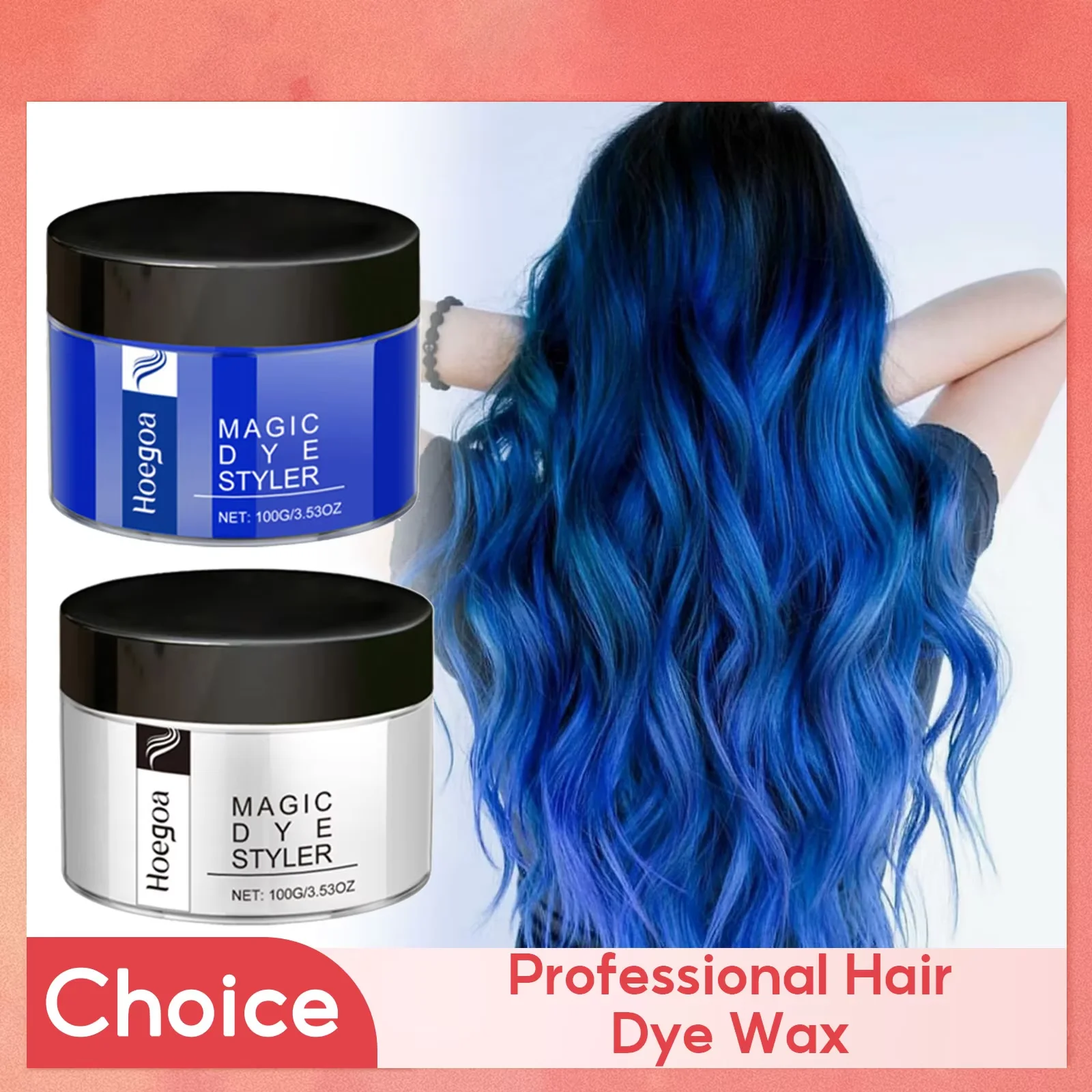 Hair Color Wax Dye White Blue Hair Natural Matte Nourish Long Lasting Hair Coloring Styling Cream For Women Men
Hair Color Wax Dye White Blue Hair Natural Matte Nourish Long Lasting Hair Coloring Styling Cream For Women Men