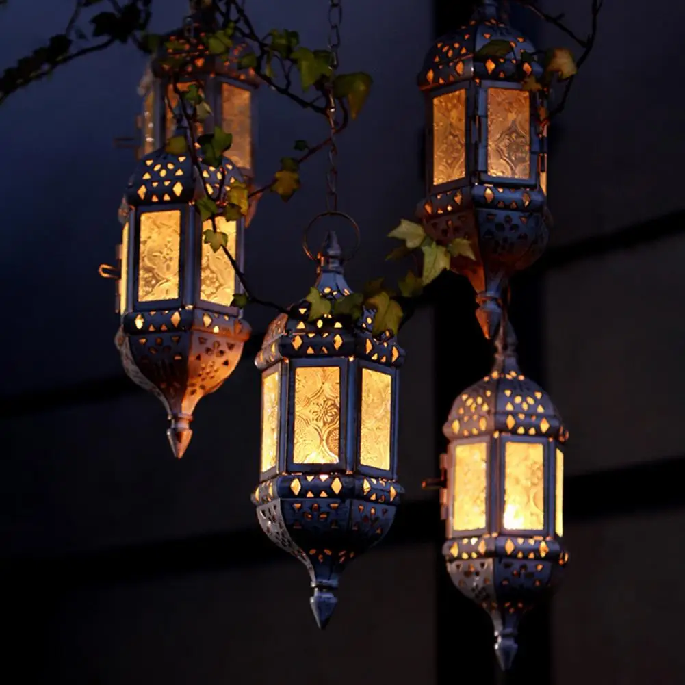 25*9cm Iron Hanging Candle Holder Vintage Glass Moroccan Tea Light Candle Holder European Style Hollow Candle Holder For Garden
25*9cm Iron Hanging Candle Holder Vintage Glass Moroccan Tea Light Candle Holder European Style Hollow Candle Holder For Garden