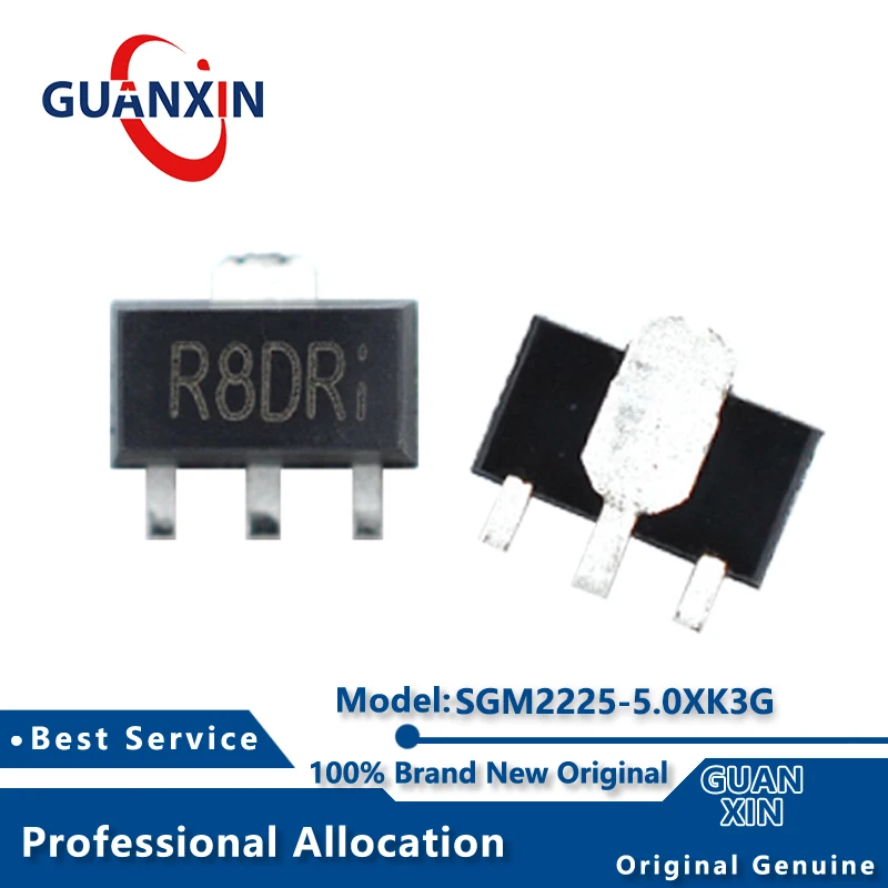 100% New Electronic SGM2225-5.0XK3G SGM2225-5.0XK3G/TR Marking R8DRi SOT-89-3 SGM2225
100% New Electronic SGM2225-5.0XK3G SGM2225-5.0XK3G/TR Marking R8DRi SOT-89-3 SGM2225