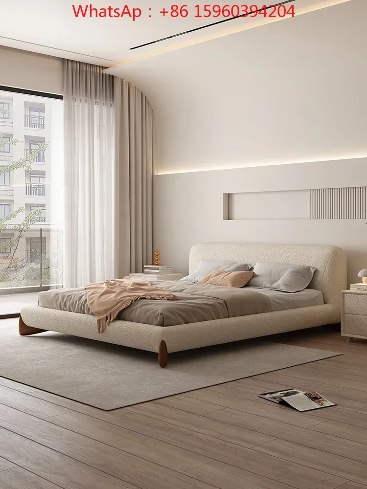 Home quiet wind bed light luxury style network celebrity 1.8 meters Japanese bed solid wood modern simple Italian style
Home quiet wind bed light luxury style network celebrity 1.8 meters Japanese bed solid wood modern simple Italian style