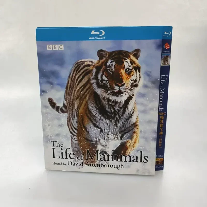 BD Blu-ray DVD Documentary The Life of Mammals 2002 2-disc box
BD Blu-ray DVD Documentary The Life of Mammals 2002 2-disc box