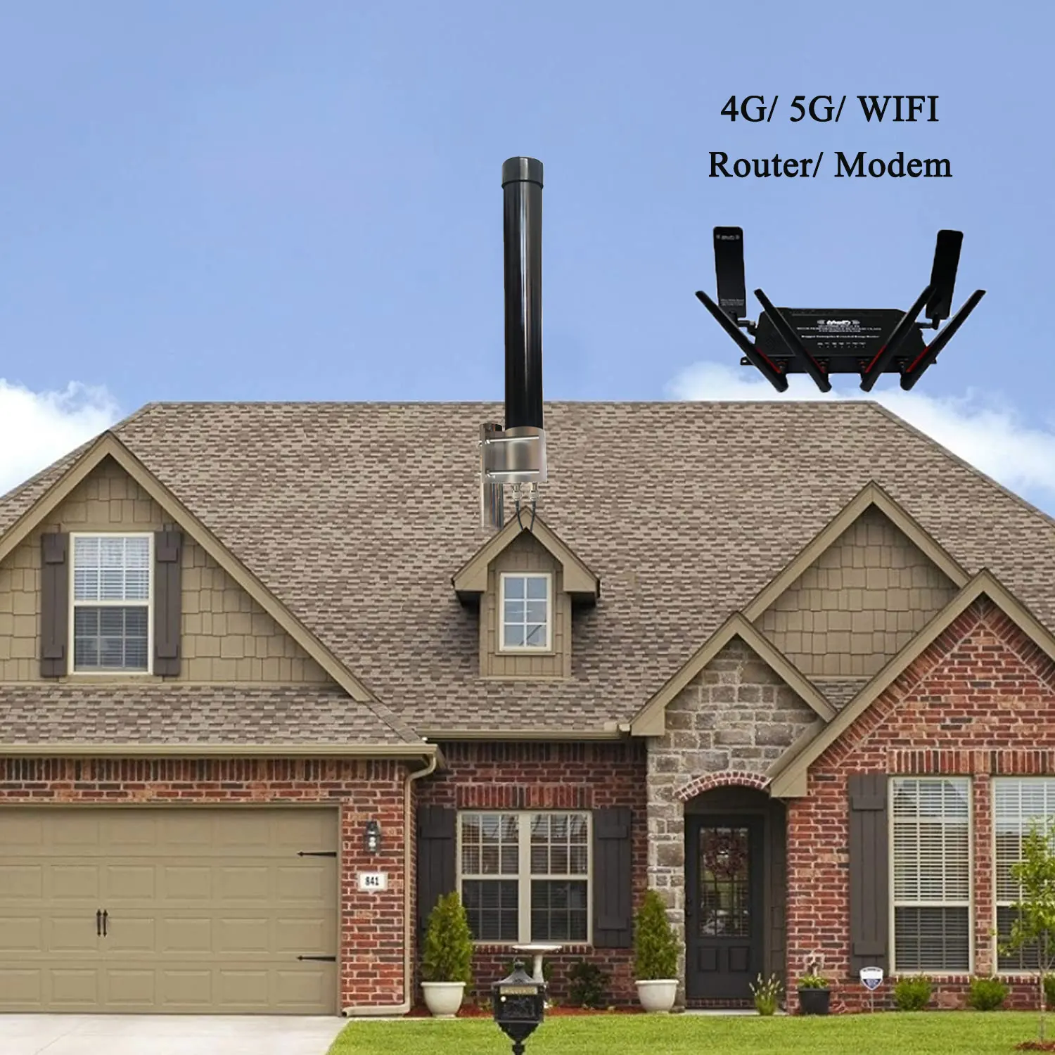 Ultra Wide Band,2x2 MIMO 4G LTE 5G Antenna Outdoor Omni Directional Antenna Long Range High Gain UWB 10m cable SMA
Ultra Wide Band,2x2 MIMO 4G LTE 5G Antenna Outdoor Omni Directional Antenna Long Range High Gain UWB 10m cable SMA