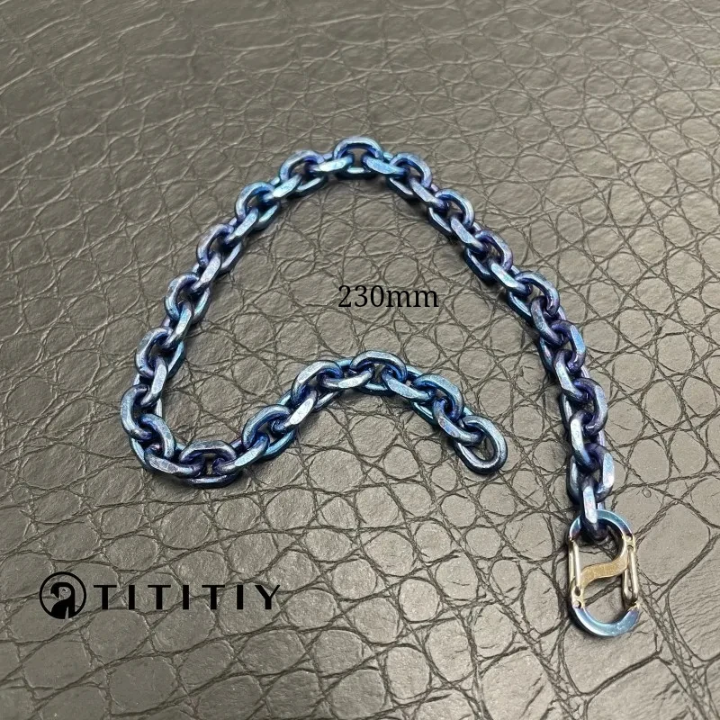 Pure Titanium Ice Crystal Blue Wide 7mm Titanium Bracelet Ultra - Light Anti - Allergy Trendy Fashion Men Wumen Bracelet 230mm
Pure Titanium Ice Crystal Blue Wide 7mm Titanium Bracelet Ultra - Light Anti - Allergy Trendy Fashion Men Wumen Bracelet 230mm