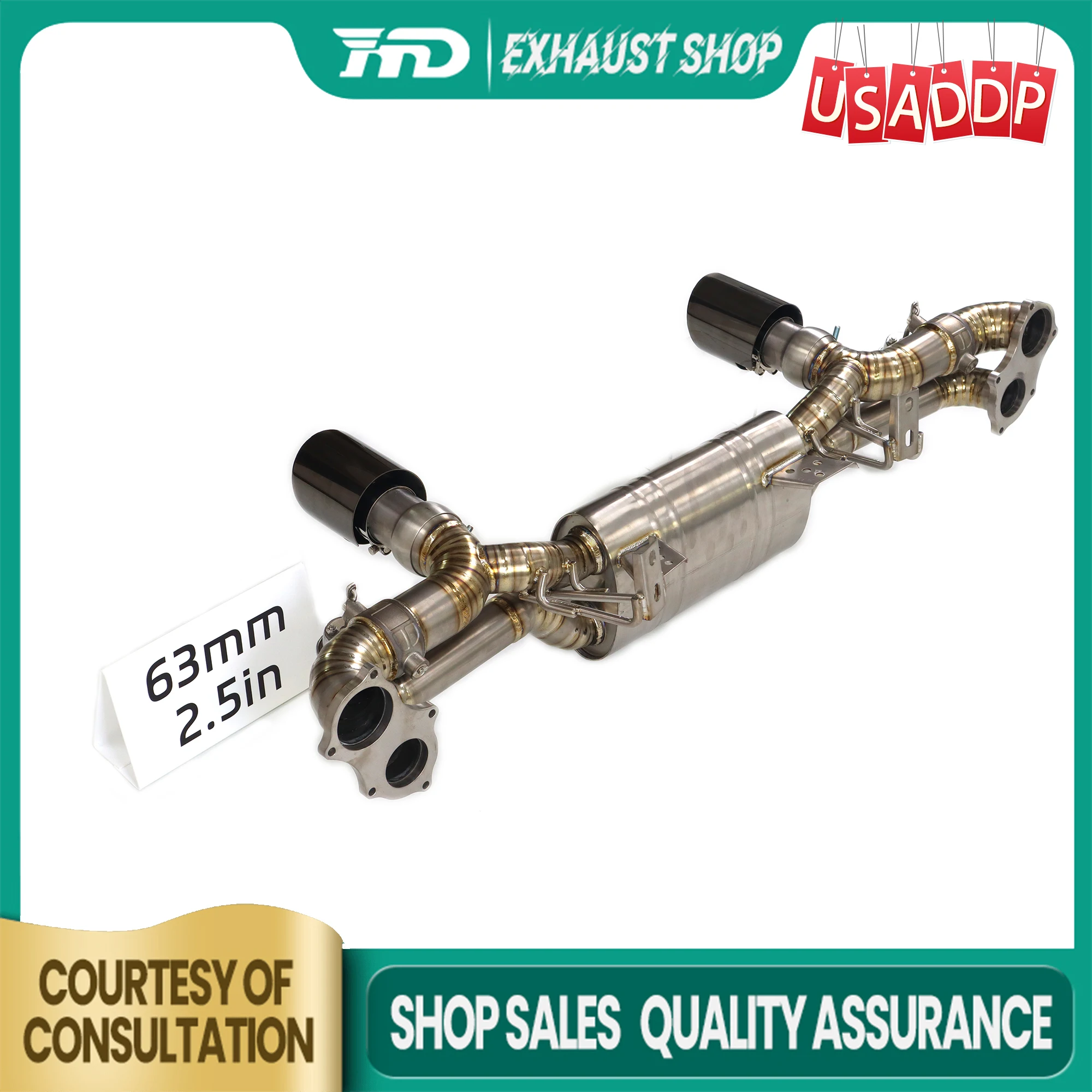 HMD Ti для Porsche 718 GT4 Catback Выхлопная система Высокопроизводительный глушитель Вакуумные клапаны Натуральный цвет Легкие насадки
HMD Ti для Porsche 718 GT4 Catback Выхлопная система Высокопроизводительный глушитель Вакуумные клапаны Натуральный цвет Легкие насадки