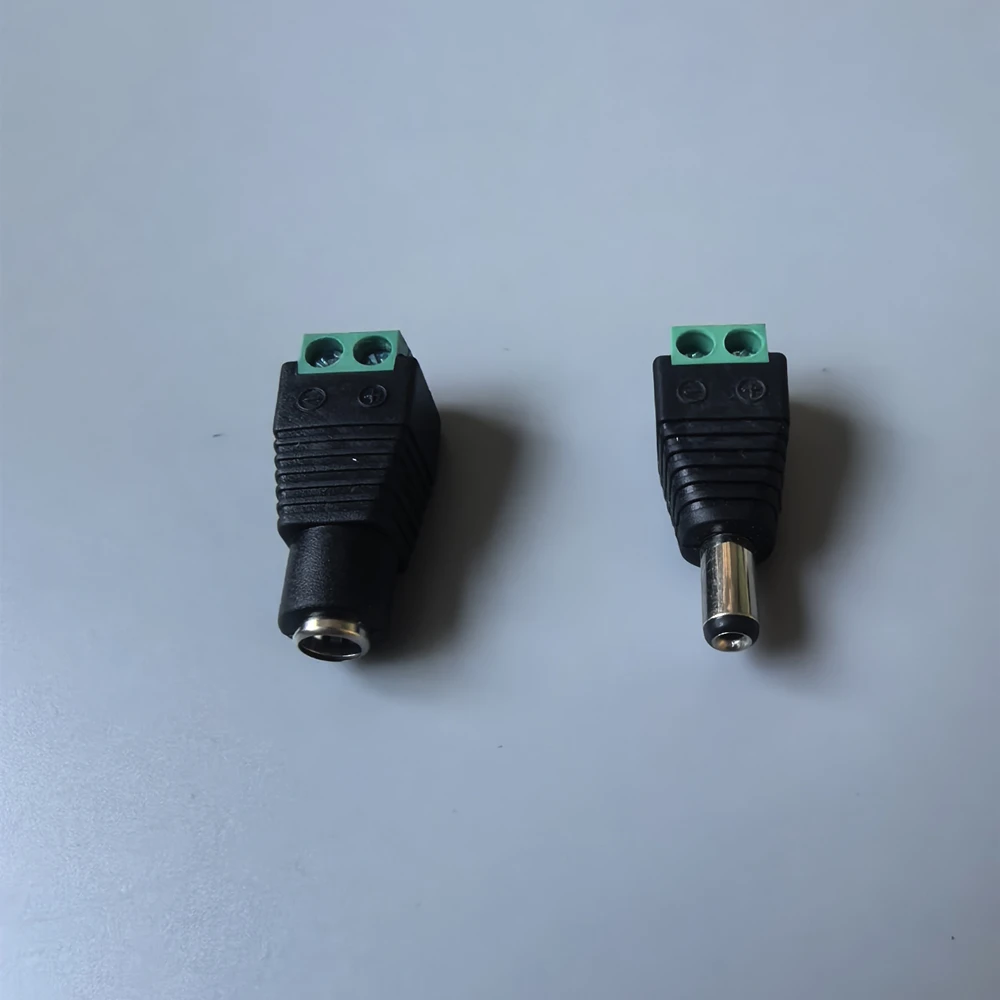 1/2/5/10/20 Pairs DC 12V Female And Male Connectors 5.5x2.1mm Power Plug Adapter Jacks Sockets For LED Strip Light CCTV Camera
1/2/5/10/20 Pairs DC 12V Female And Male Connectors 5.5x2.1mm Power Plug Adapter Jacks Sockets For LED Strip Light CCTV Camera