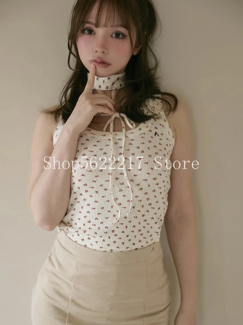Japanese Wind 2025 New Summer Slim Floral Camisole Sweet Princess Sleeveless Tanks Top Off Shoulder Hot Chick Camis Crop Tops
Japanese Wind 2025 New Summer Slim Floral Camisole Sweet Princess Sleeveless Tanks Top Off Shoulder Hot Chick Camis Crop Tops