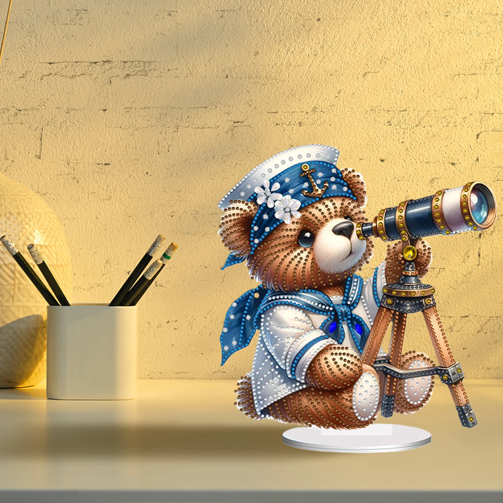 Acrylic Special Shape Bear Diamond Painting Tabletop Ornaments Kit Rhinestones Desktop Ornaments Diamond Painting Desktop Decors
Acrylic Special Shape Bear Diamond Painting Tabletop Ornaments Kit Rhinestones Desktop Ornaments Diamond Painting Desktop Decors