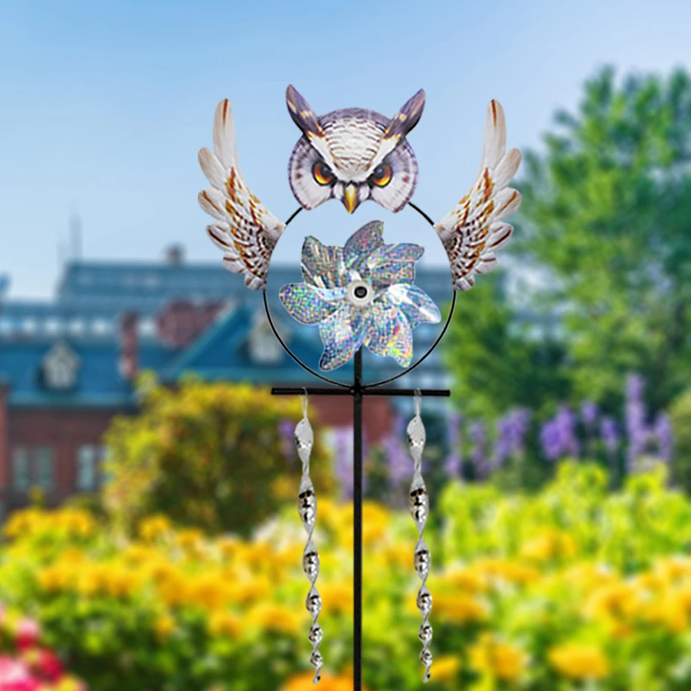 Owl Windmill Bird Repeller Metal Stake Garden Lawn Decorative Deterrent Device Yard Pond Outdoor Flowerpot Artwork
Owl Windmill Bird Repeller Metal Stake Garden Lawn Decorative Deterrent Device Yard Pond Outdoor Flowerpot Artwork