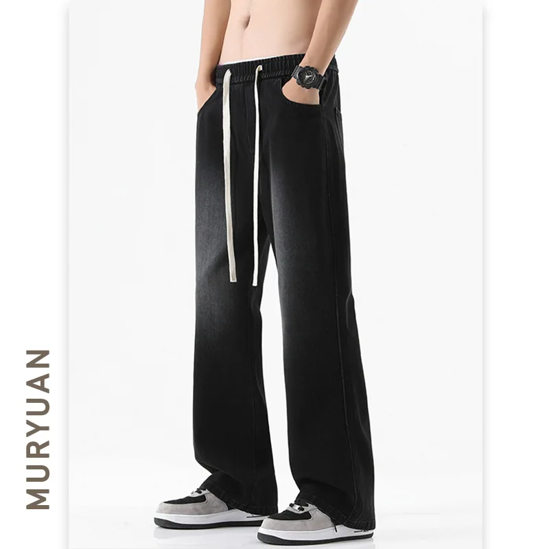 American Style Male Jeans Pants Clothes 2025 Spring Fashion Men's Simple Basic Casual Trendy Loose Daily Flare Denim Trousers
American Style Male Jeans Pants Clothes 2025 Spring Fashion Men's Simple Basic Casual Trendy Loose Daily Flare Denim Trousers