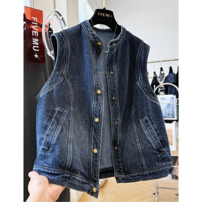 Loose Fit ex Denim Vest Large Size 300 Pou Vintage Sle Button Detail Casual Outerwear for Autumn Season
Loose Fit ex Denim Vest Large Size 300 Pou Vintage Sle Button Detail Casual Outerwear for Autumn Season