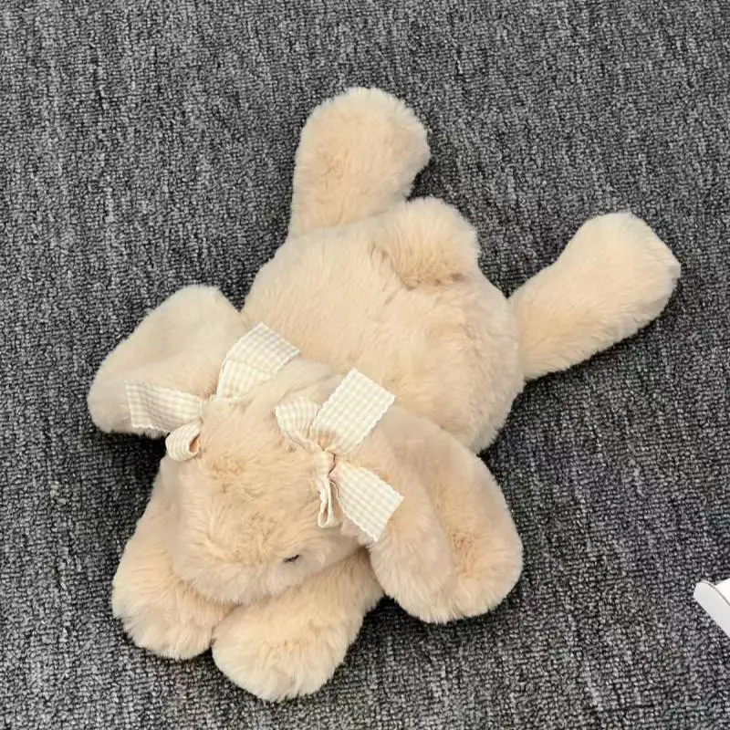 JOOKI Jimny Cute Lop-Eared Rabbit Plush Toy Soft Stuffed Doll with Checkered Bow for Bedtime Sleeping Or Birthday Gift for Girls
JOOKI Jimny Cute Lop-Eared Rabbit Plush Toy Soft Stuffed Doll with Checkered Bow for Bedtime Sleeping Or Birthday Gift for Girls
