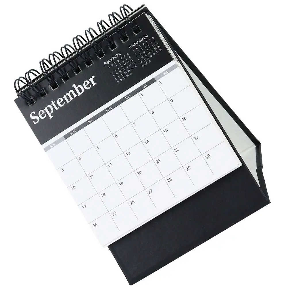 Simple Paper Desk Calendar for Office Home Study Decorative Standing Monthly Planner Bright Minimalist Design Desktop Organizer
Simple Paper Desk Calendar for Office Home Study Decorative Standing Monthly Planner Bright Minimalist Design Desktop Organizer