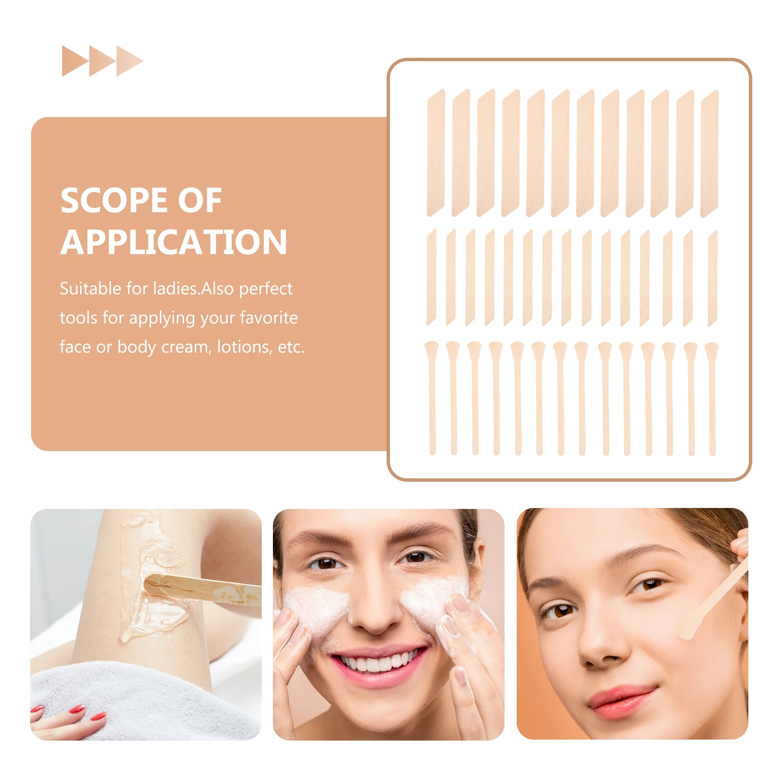 150pcs Wax Applicator Sticks Body Hair Removal Scrape Rods for Women Smooth Wood Depilation Tools Applicator Body
150pcs Wax Applicator Sticks Body Hair Removal Scrape Rods for Women Smooth Wood Depilation Tools Applicator Body