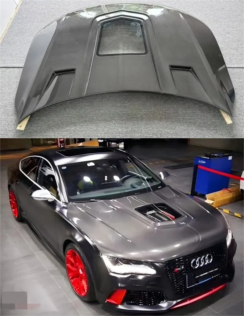 Для Audi A7/S7 2013 2014 2015 2016 2017 2018 2019 2020 2021 2022 2023 2024 Комплект крышек капота из углеродного волокна ReaI
Для Audi A7/S7 2013 2014 2015 2016 2017 2018 2019 2020 2021 2022 2023 2024 Комплект крышек капота из углеродного волокна ReaI