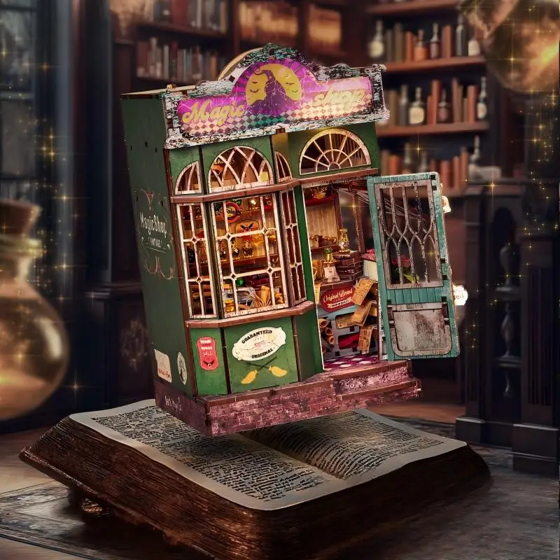 Набор для сборки миниатюрной книжной полки OUZEY DIY: Декор для дома, вставка в книжную полку для кукольных домиков, подарок на день рождения для детей, 3D деревянный пазл
Набор для сборки миниатюрной книжной полки OUZEY DIY: Декор для дома, вставка в книжную полку для кукольных домиков, подарок на день рождения для детей, 3D деревянный пазл