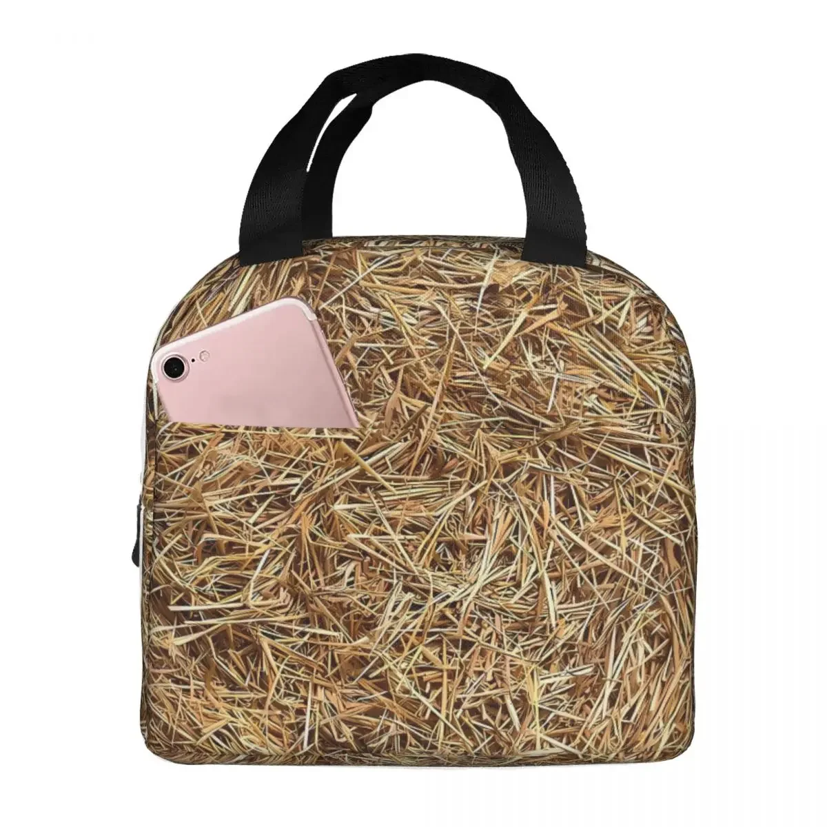 Sunny Natural Hay, Straw Portable Lunch Bag Food Thermal Box Durable Cooler Lunchbox with Shoulder Strap Picnic Bag Office
Sunny Natural Hay, Straw Portable Lunch Bag Food Thermal Box Durable Cooler Lunchbox with Shoulder Strap Picnic Bag Office