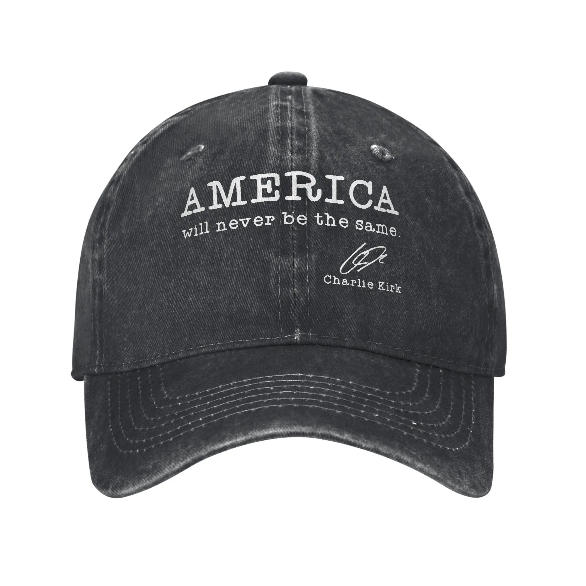 America Will Never Be The Same Charlie Kirk Casual Baseball Cap Tennis Skate Trucker Hat Summer Men Design Baseball Caps
America Will Never Be The Same Charlie Kirk Casual Baseball Cap Tennis Skate Trucker Hat Summer Men Design Baseball Caps